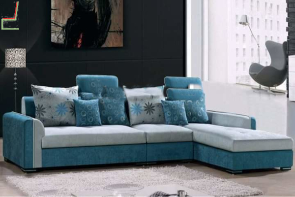 sofa blue icy pic