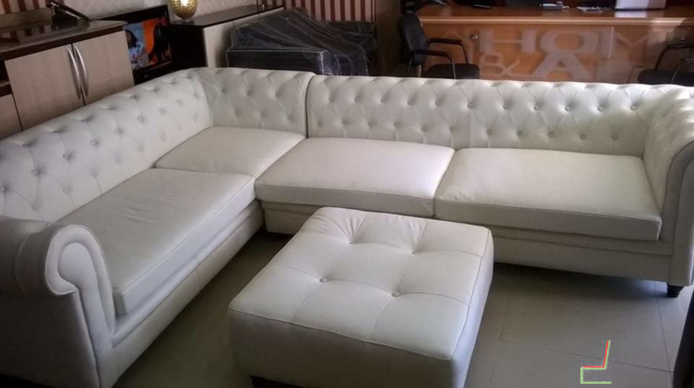 Complete White Sofa