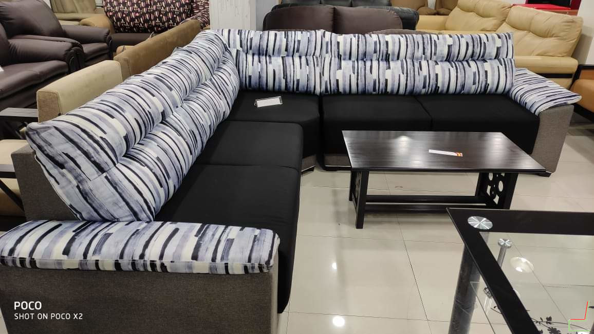 Executive Stripped Sofa