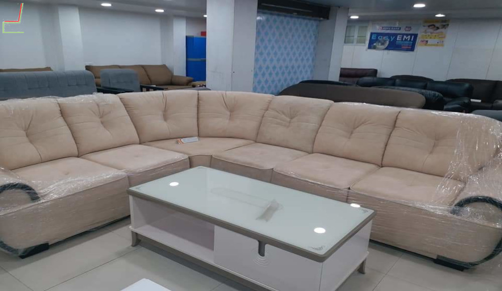 Executive Cream Sofa